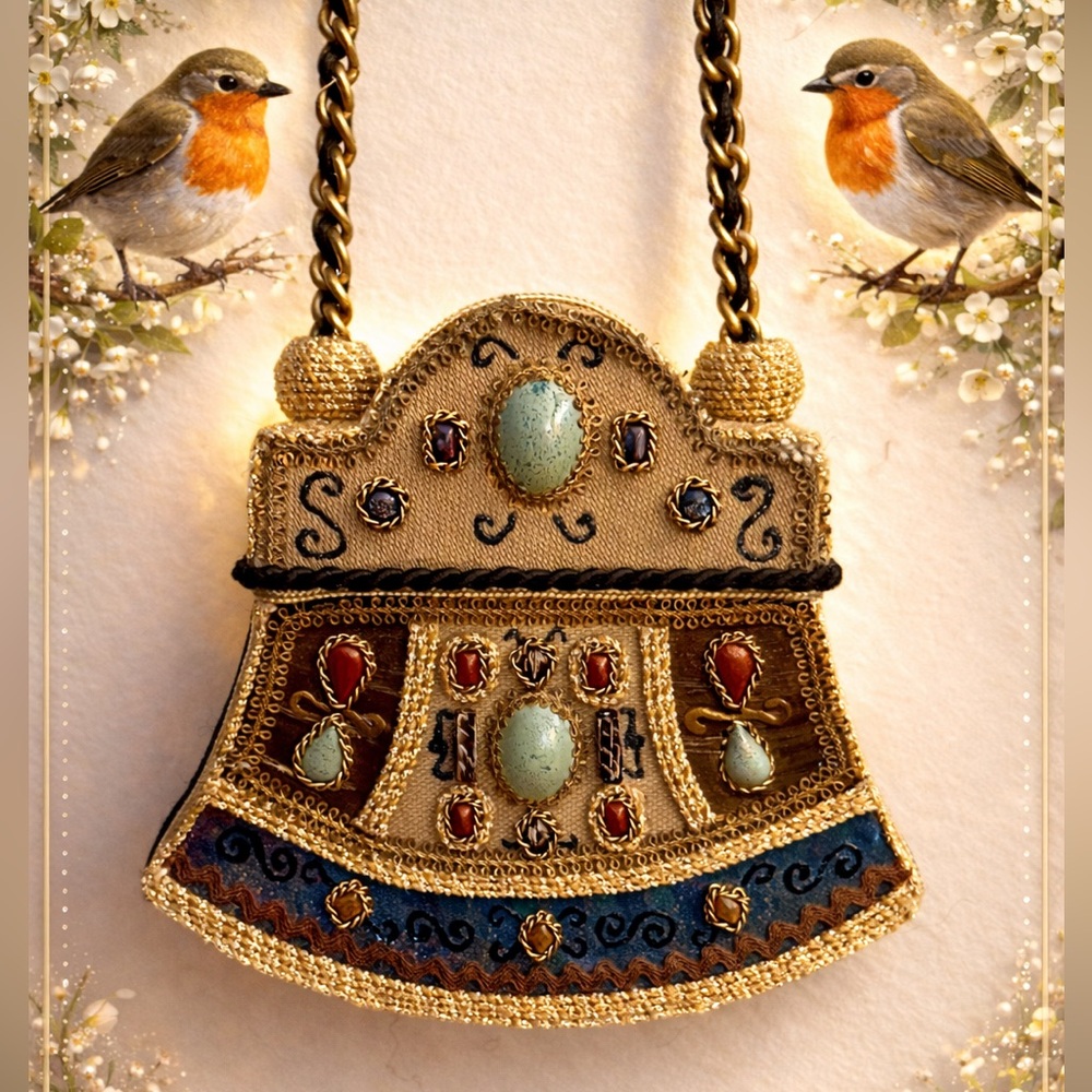 Lovely Hard Shell Women's Bag with Intricate Details